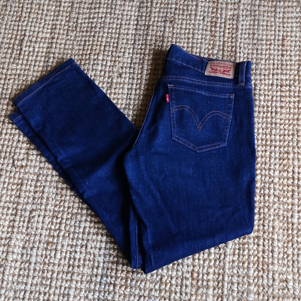 Levi's 414 straight leg jeans